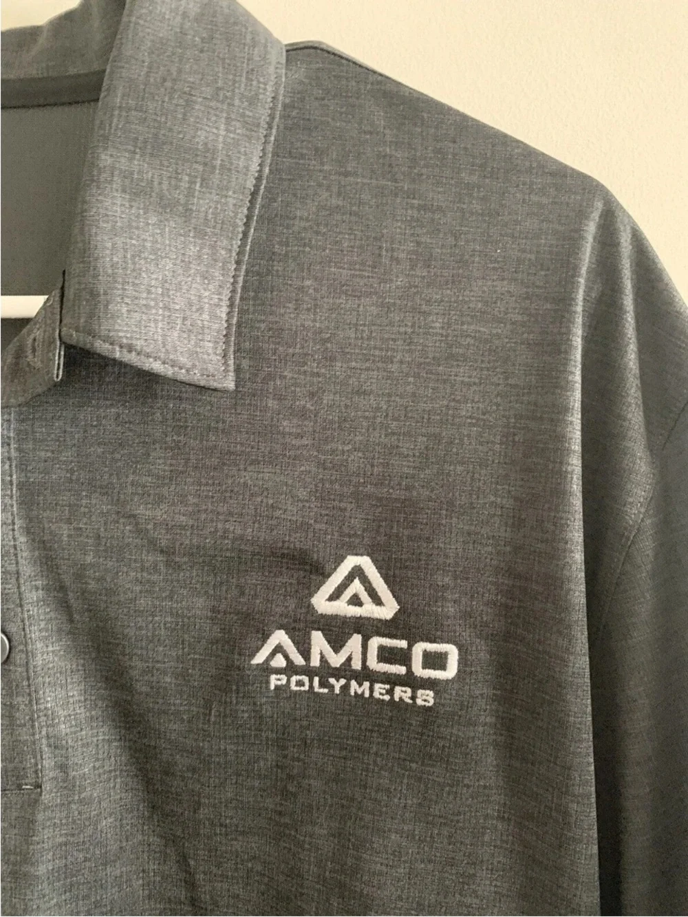 Nike Dri Fit Black Men’s Polo with AMCO Embroidery